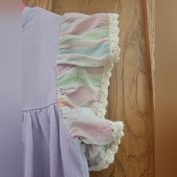 Little Prim Girls Farmhouse Style Dress.  Size 6X - Picture 7 of 10